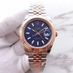  Blue Dial 2 Tone Rose Gold Rolex Datejust II 41mm Cal.3255 Watch